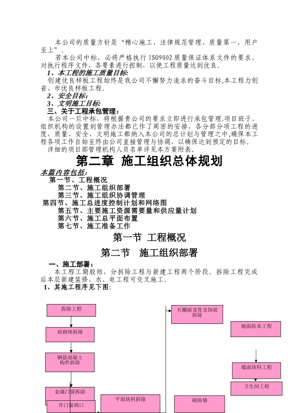学校装修施工组织设计方案_第2页