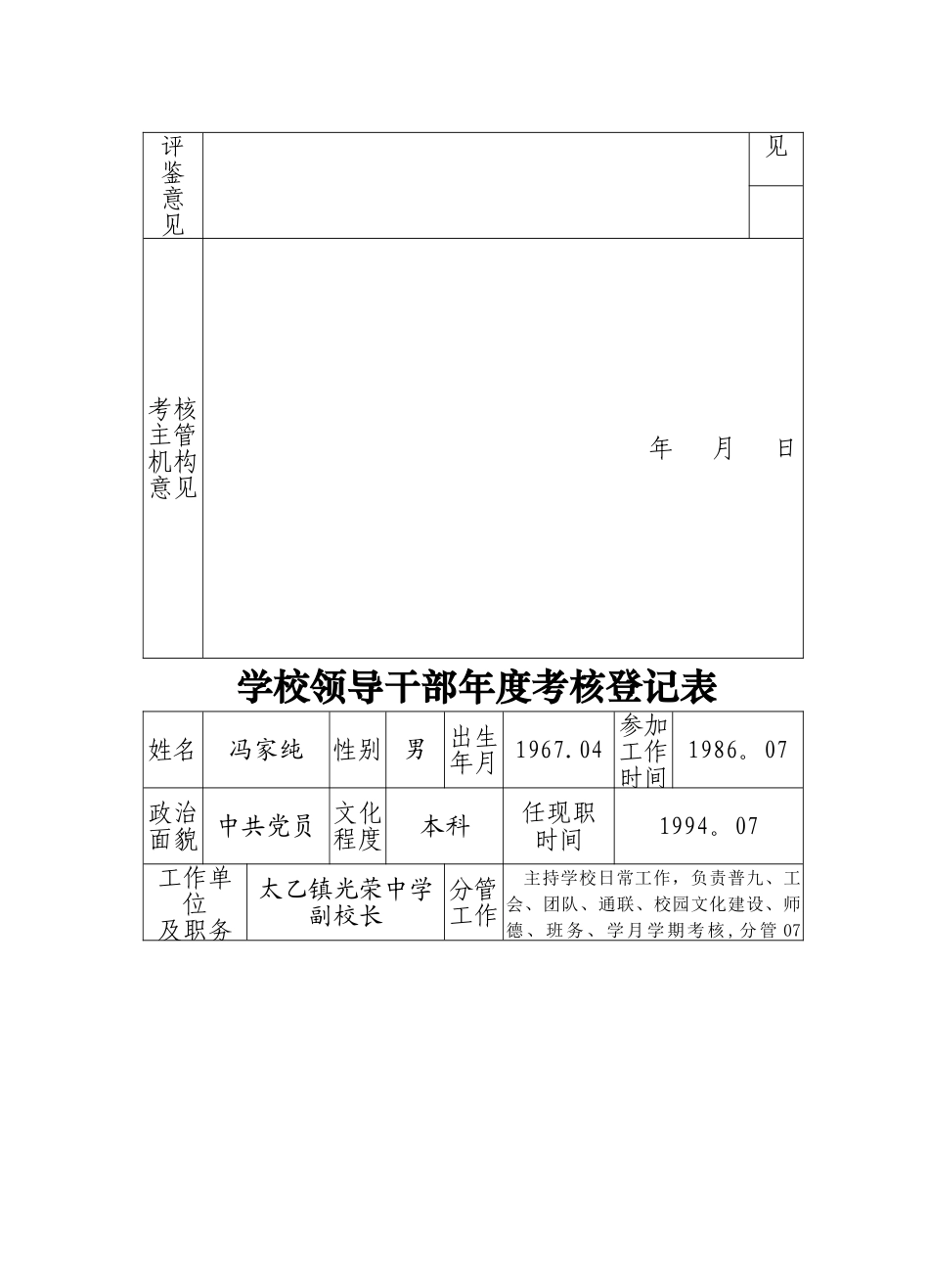 学校领导干部年度考核登记表_第3页