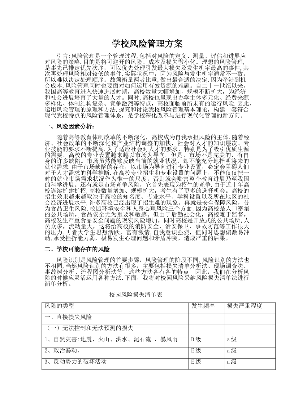 学校风险管理_第1页