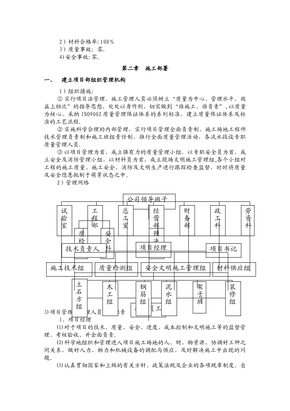 学生宿舍楼施工组织设计_第3页