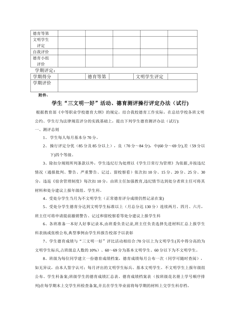 学生德育评价表_第2页