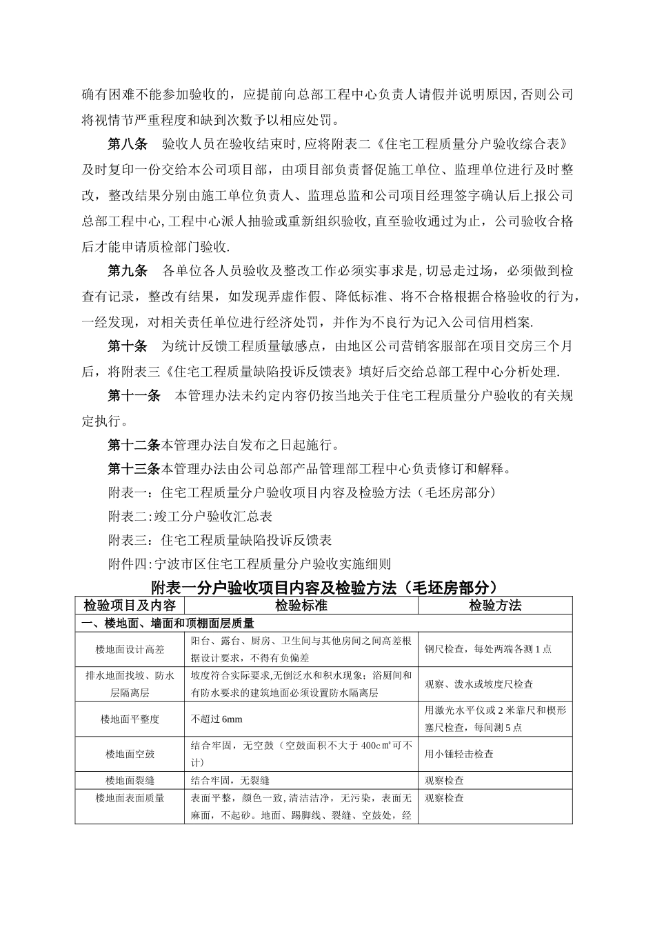宁波住宅工程分户验收管理办法_第2页