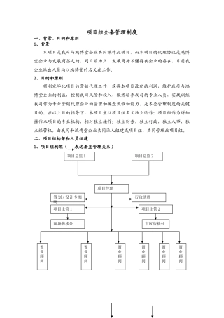 2025年项目组全套管理制度