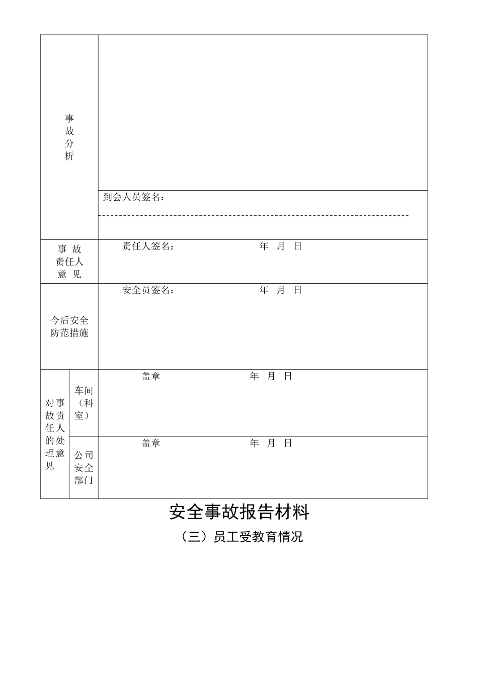 安全事故报告单_第2页