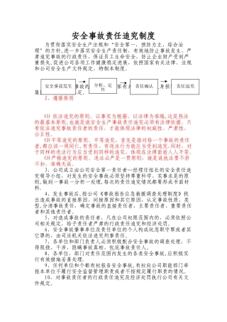 安全事故责任追究制度