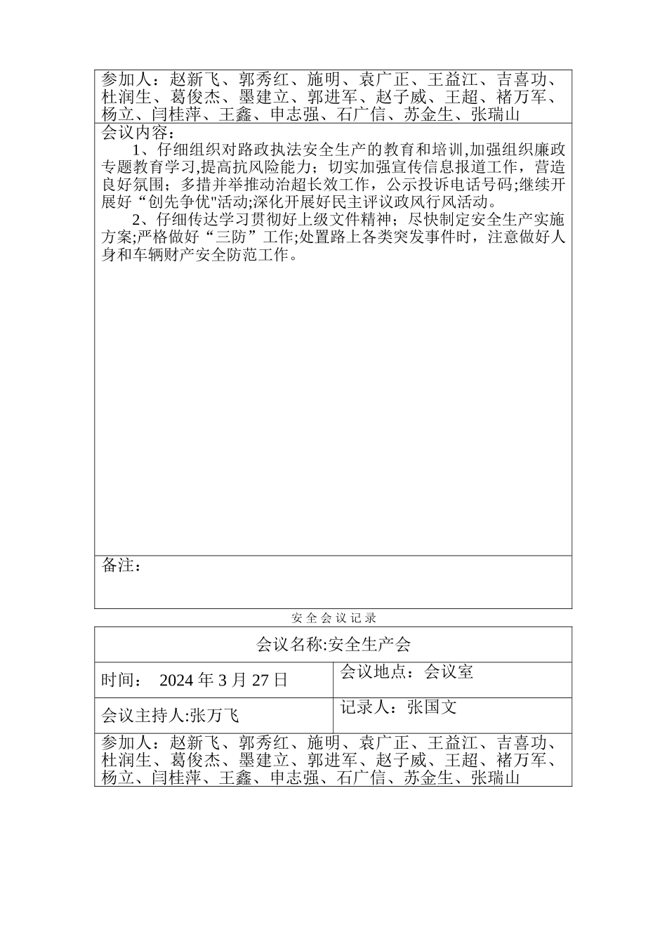 安全会议记录33044_第2页