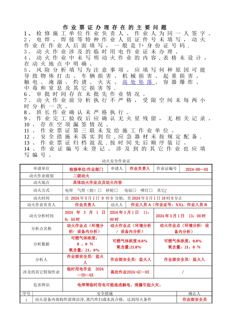 安全作业证填写规范_第1页
