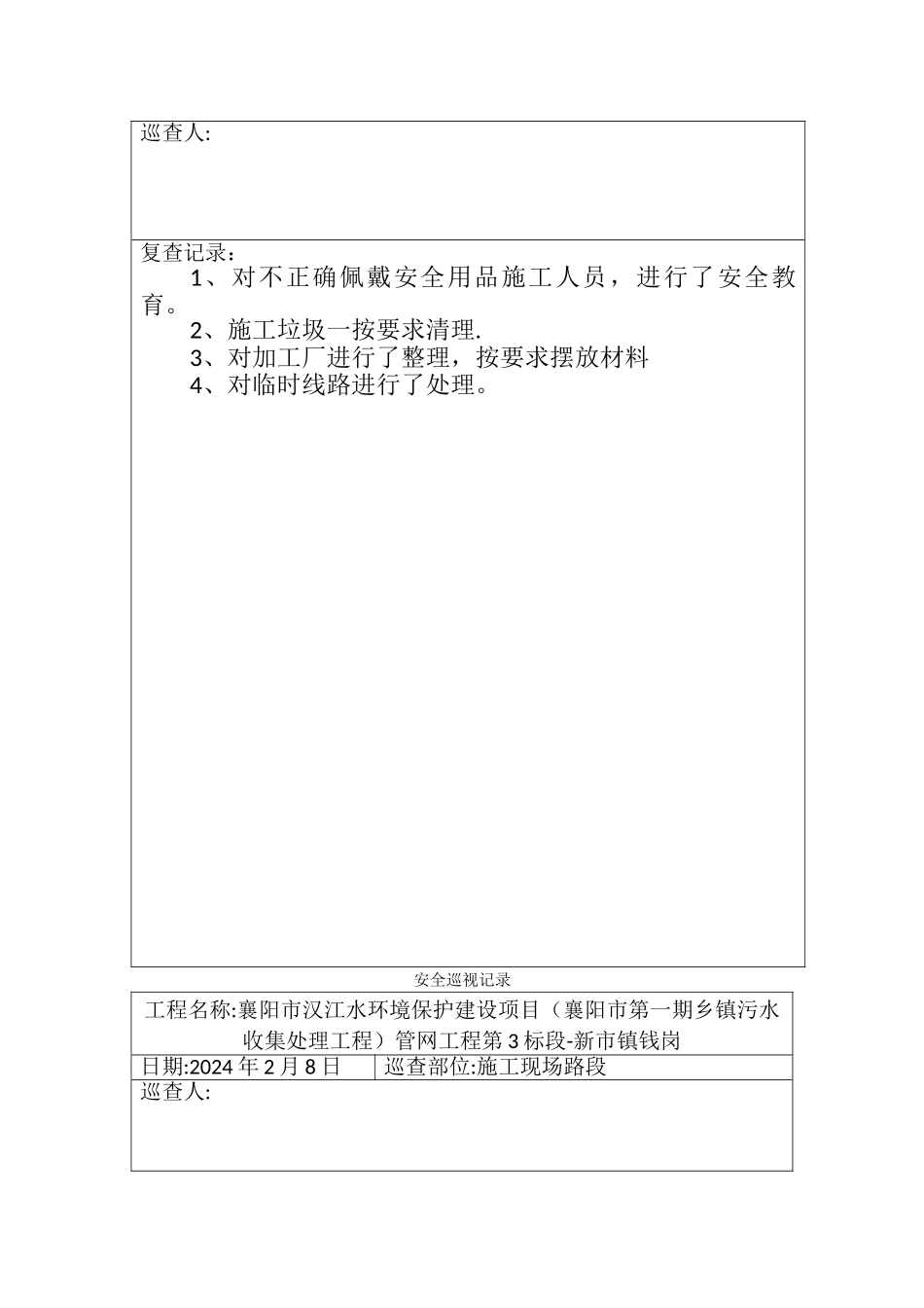 安全巡视记录_第2页