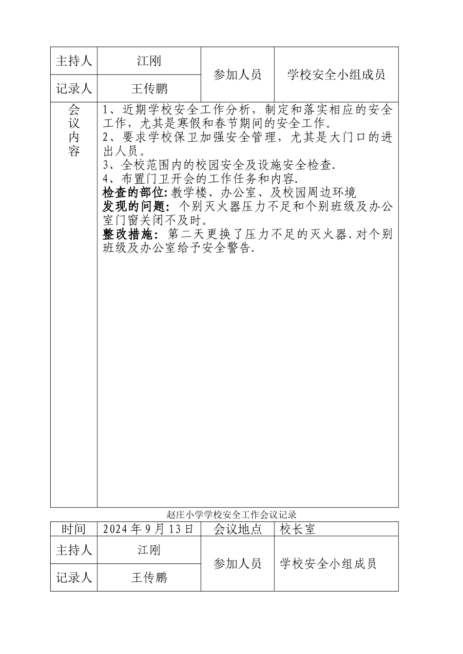 安全工作会议记录1_第2页