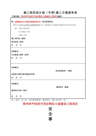安全应急预案51230