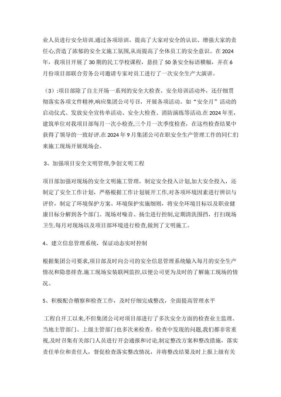 安全总监年度总结_第2页