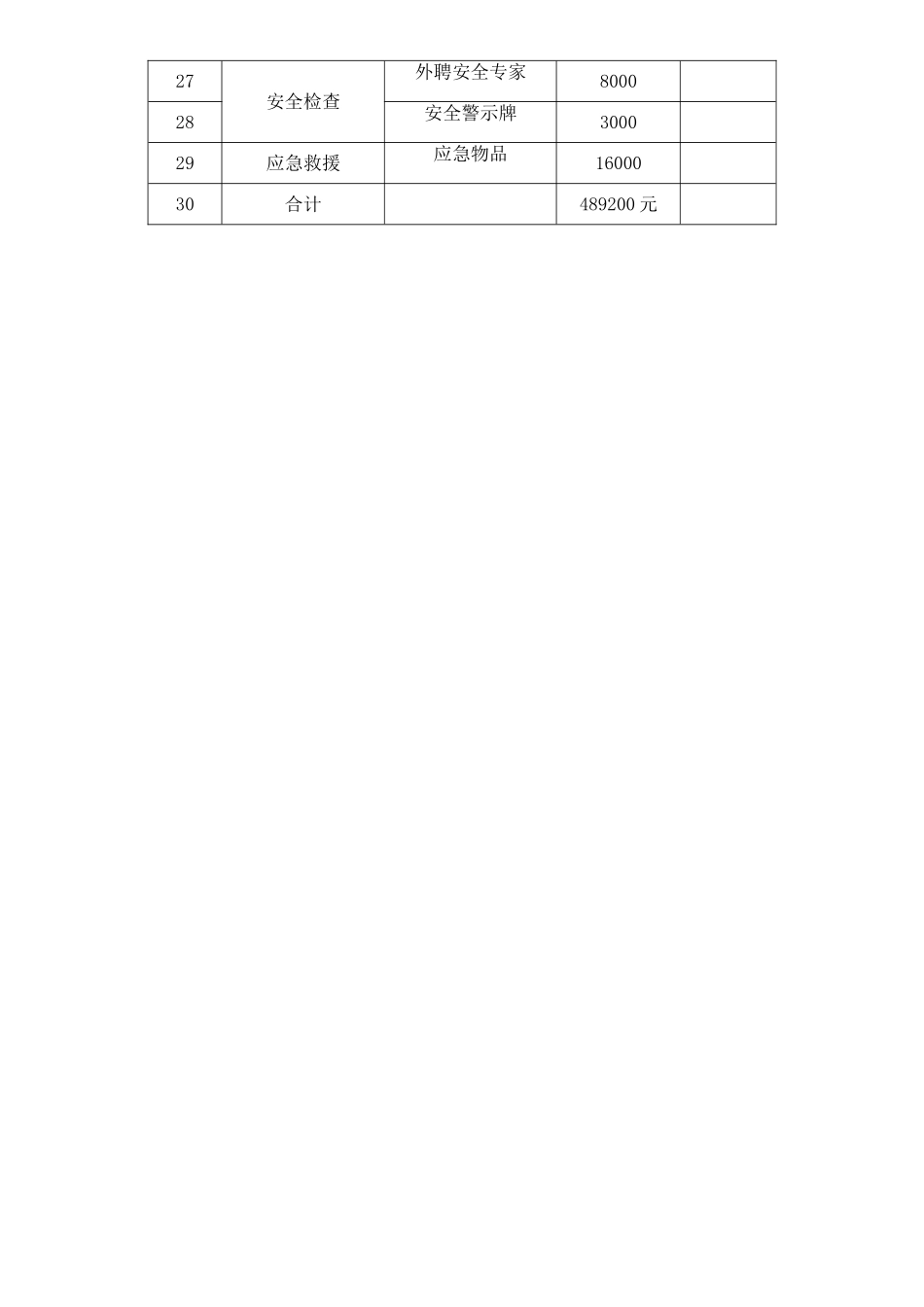 安全投入计划表_第3页