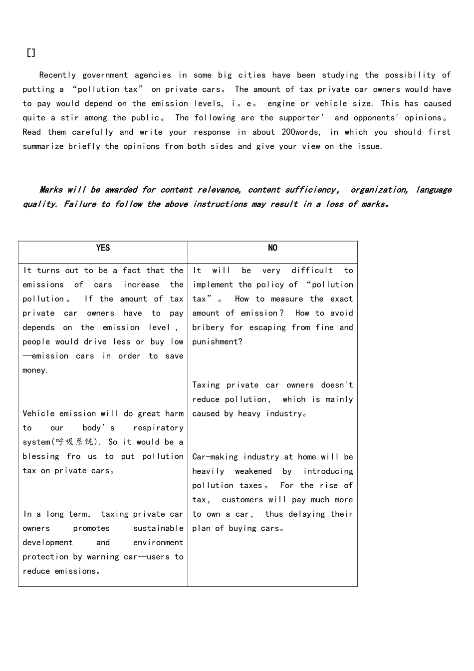 2025年英语专业四级作文真题题目_第3页