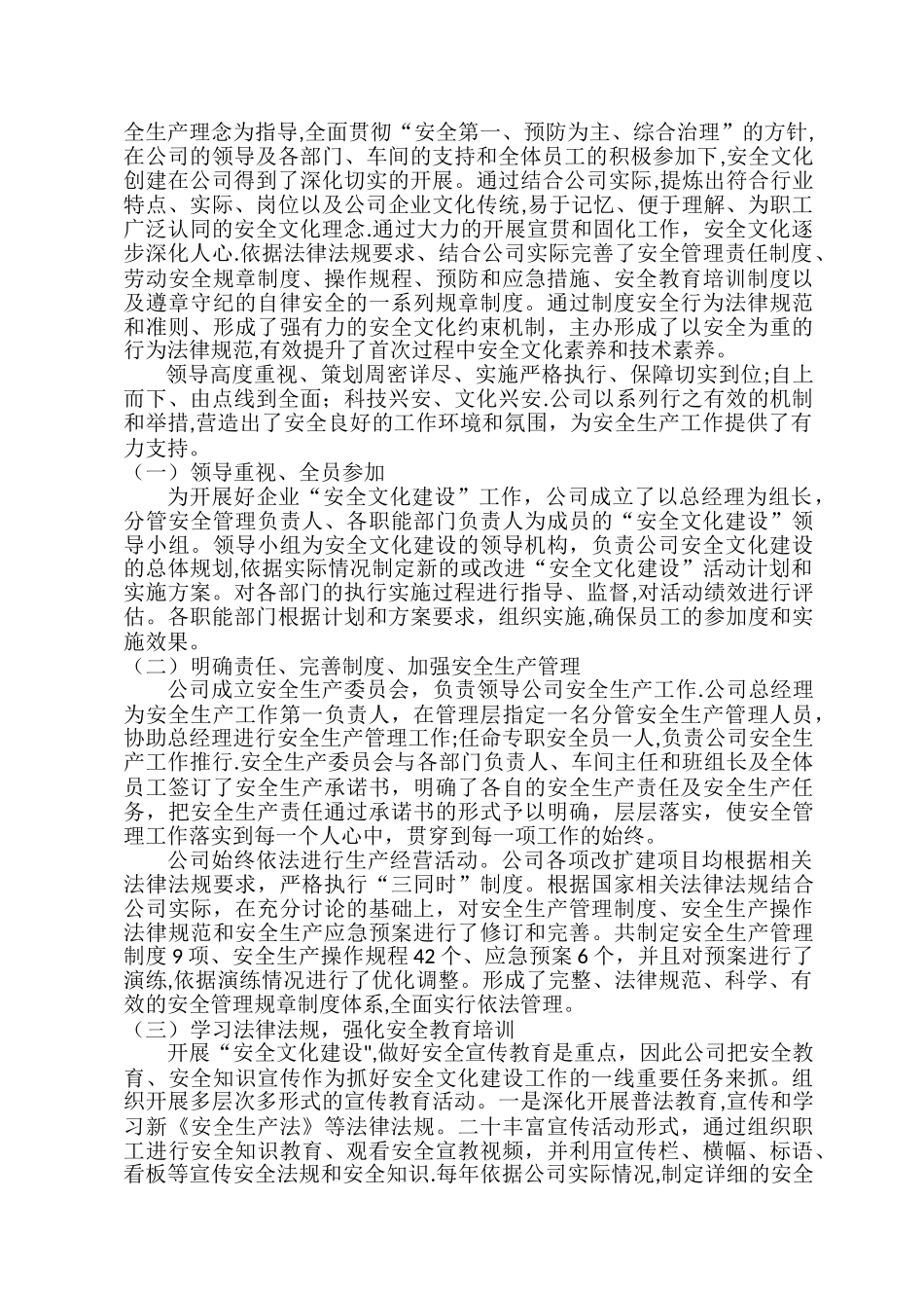 安全文化建设总结_第2页