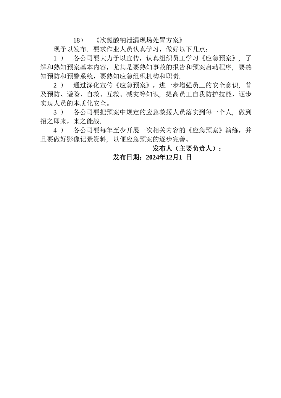 安全生产事故应急预案2024_第2页