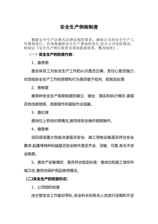 安全生产例检制度(2)