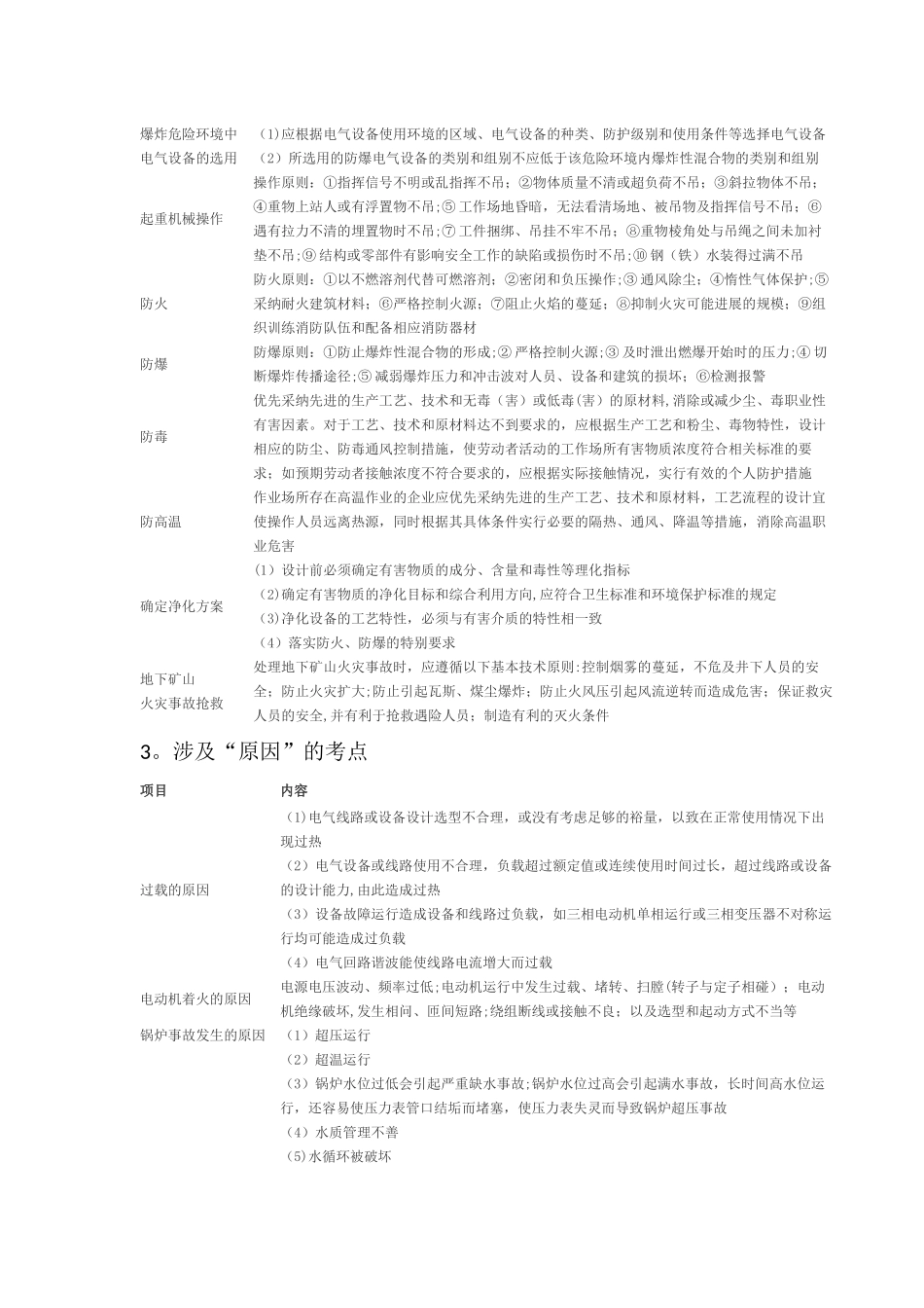 安全生产技术考试要点总结_第2页