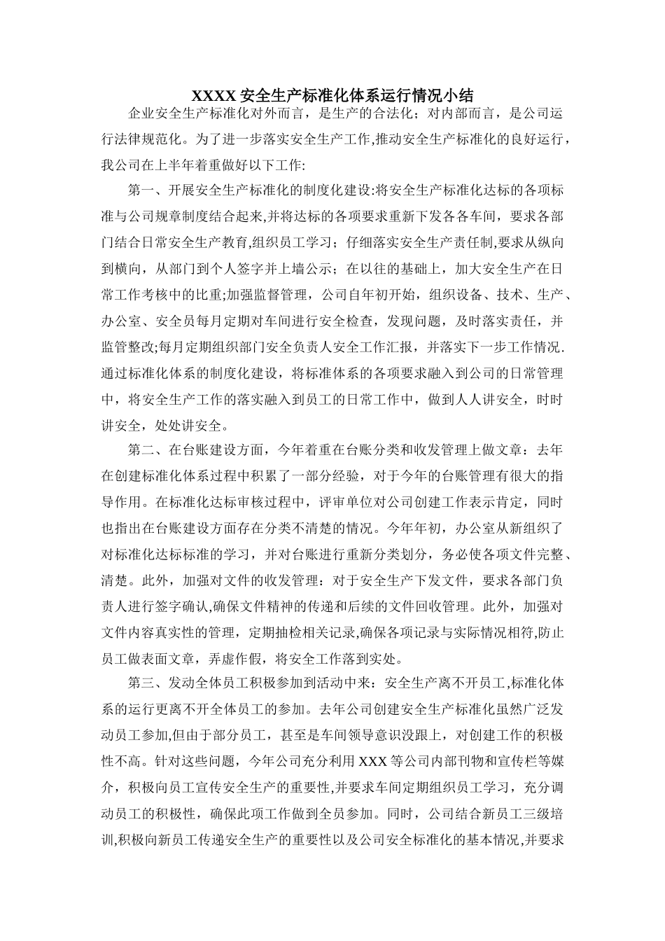 安全生产标准化运行情况_第1页