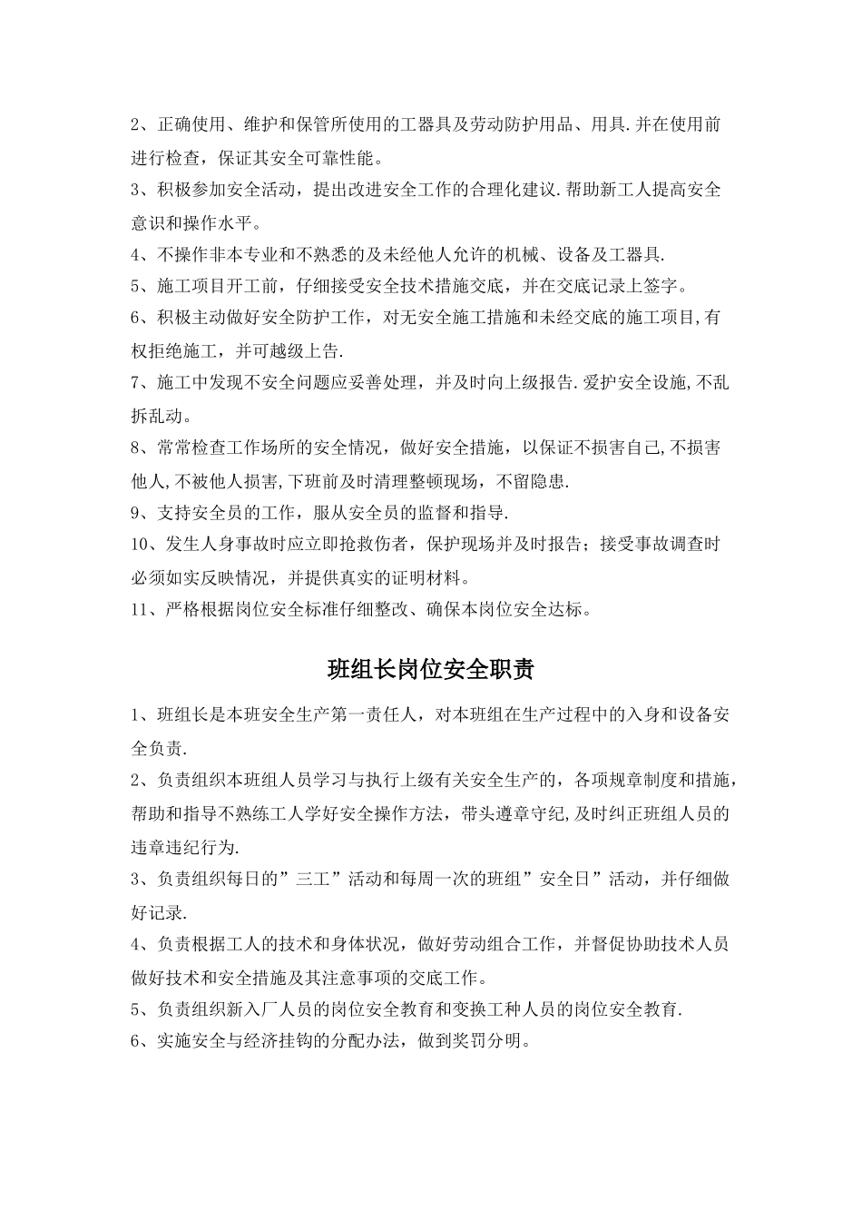 安全管理人员职责_第2页