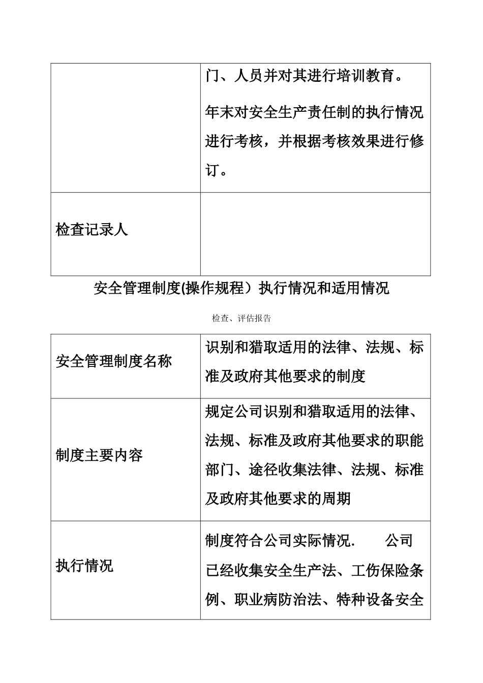 安全管理制度执行与适用评估报告_第3页