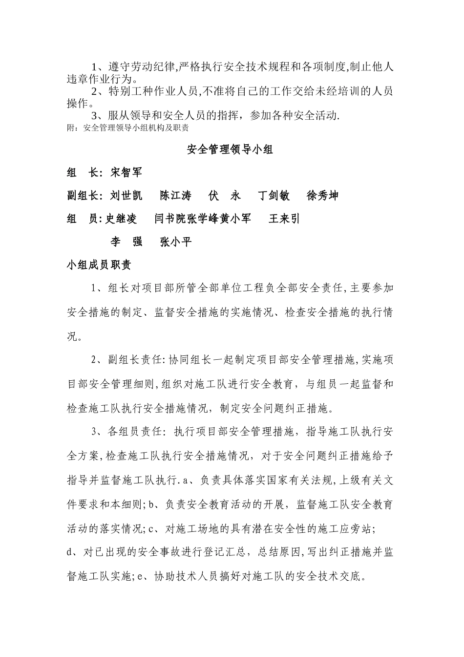 安全组织机构及职责_第3页