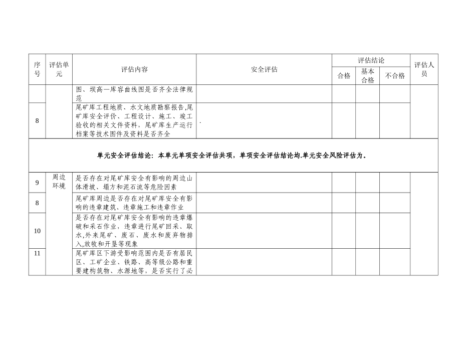 安全评估报告表_第2页