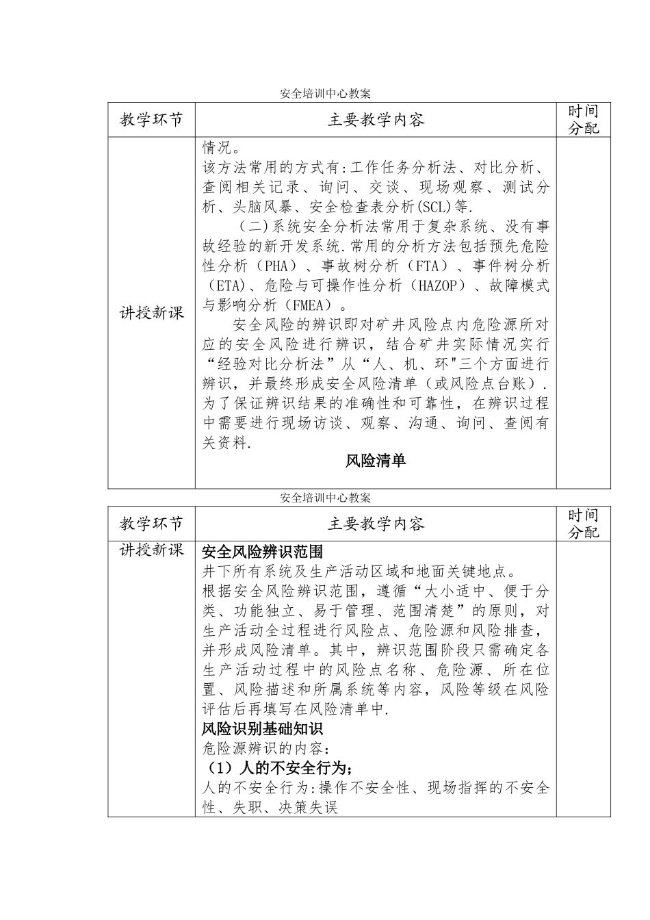 安全风险辨识评估技术培训教案_第3页