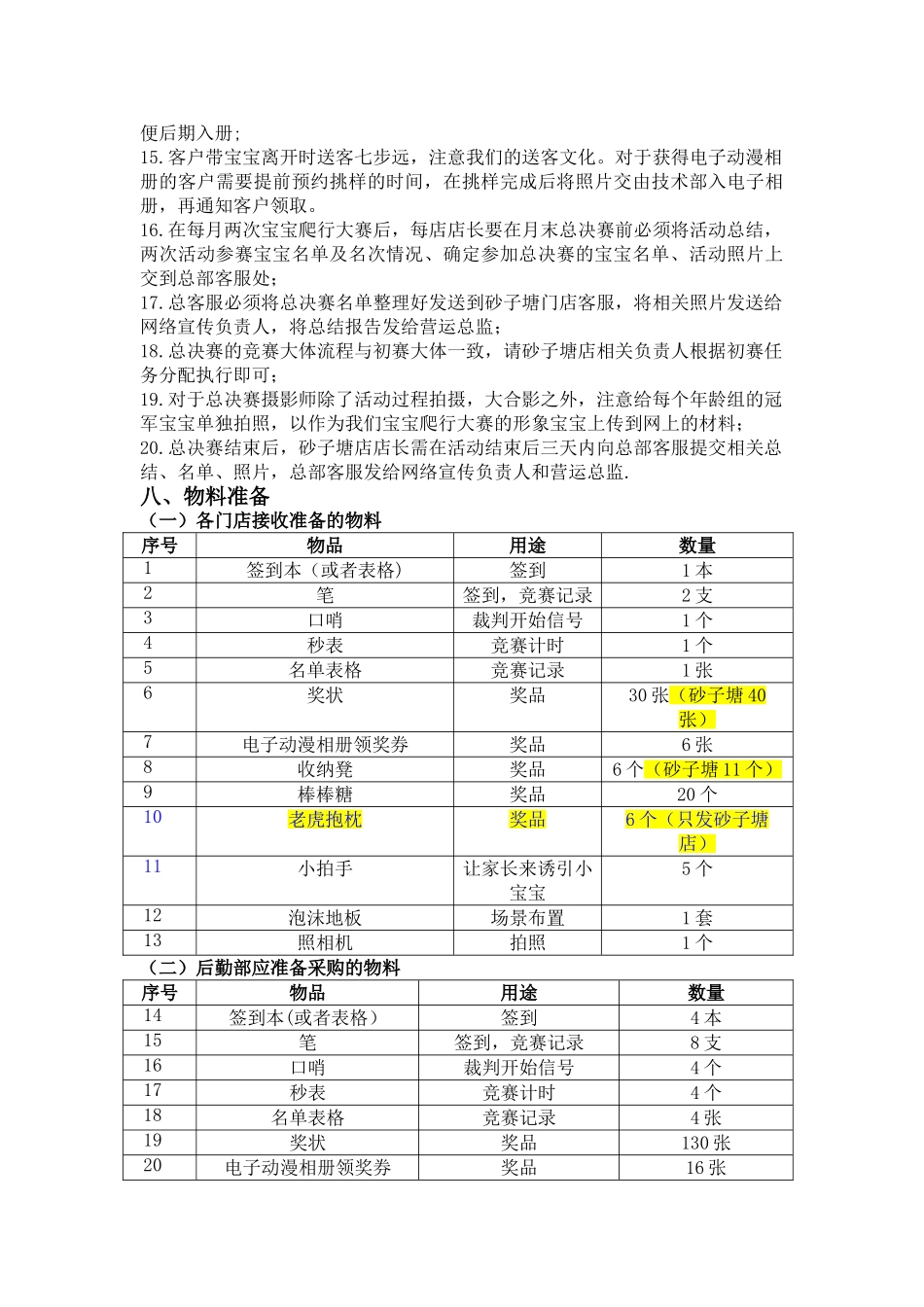 宝宝爬行大赛活动方案_第3页