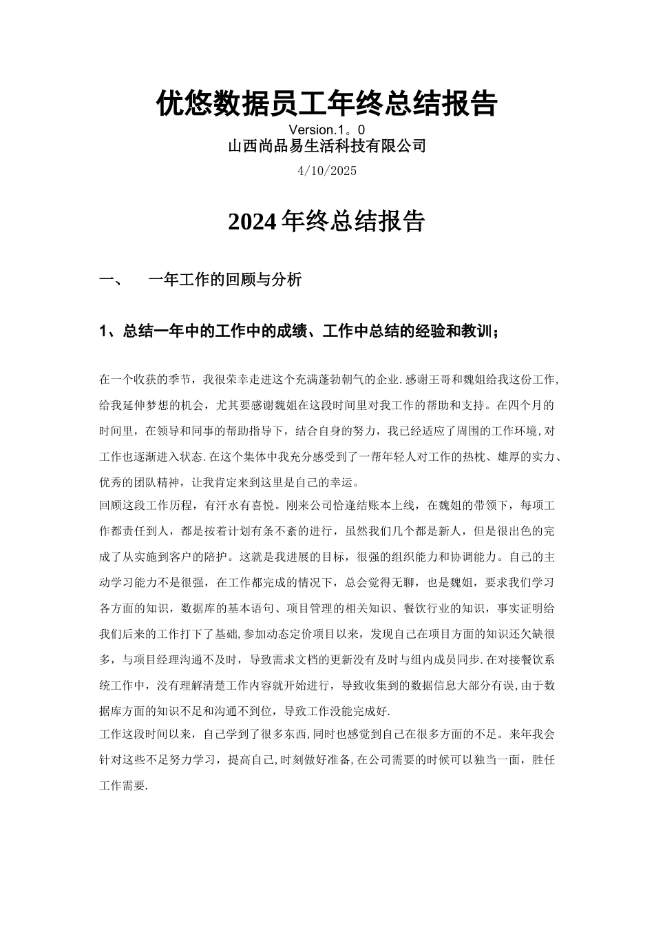 实施顾问年终总结_第1页