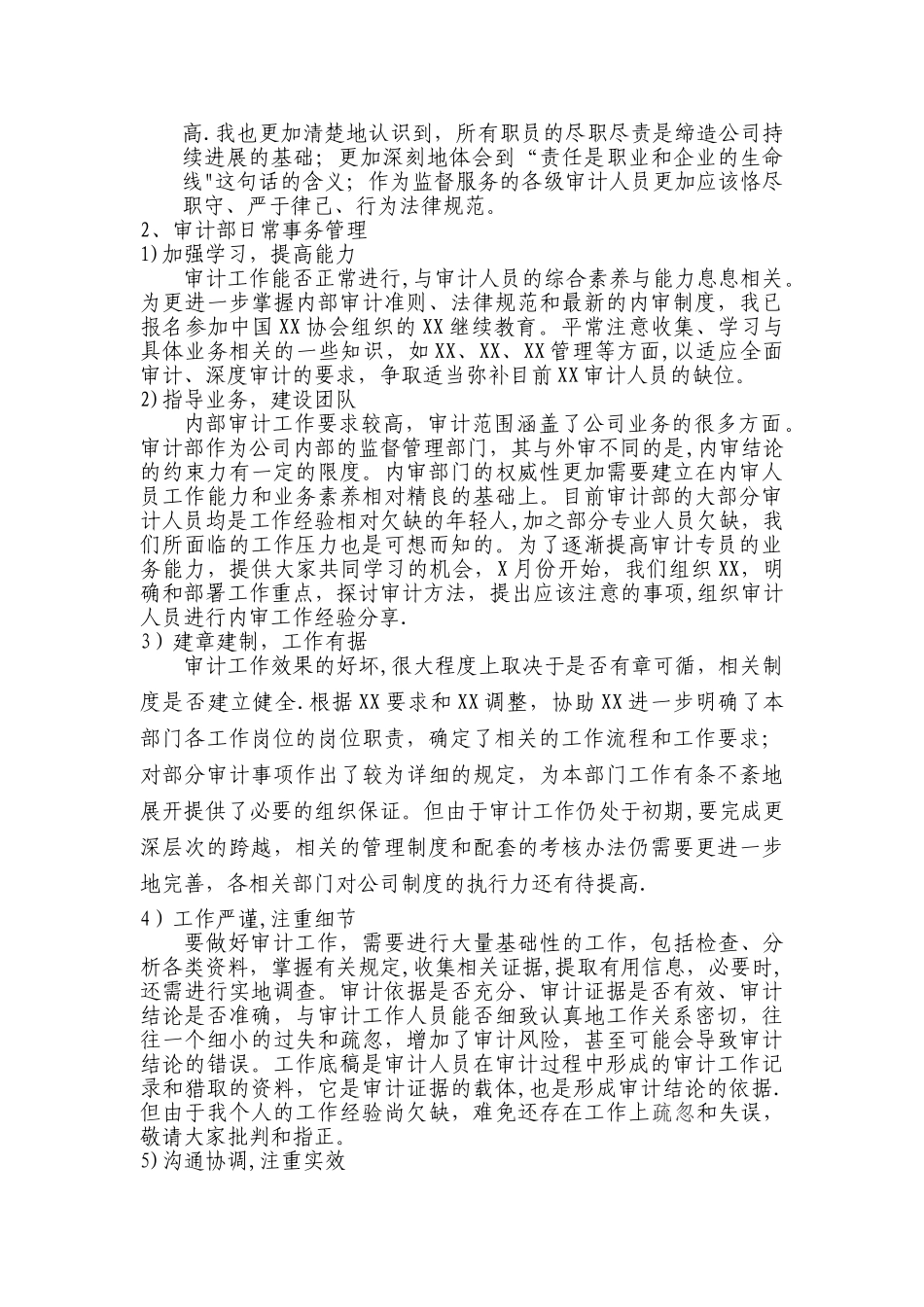 审计工作年终总结_第2页