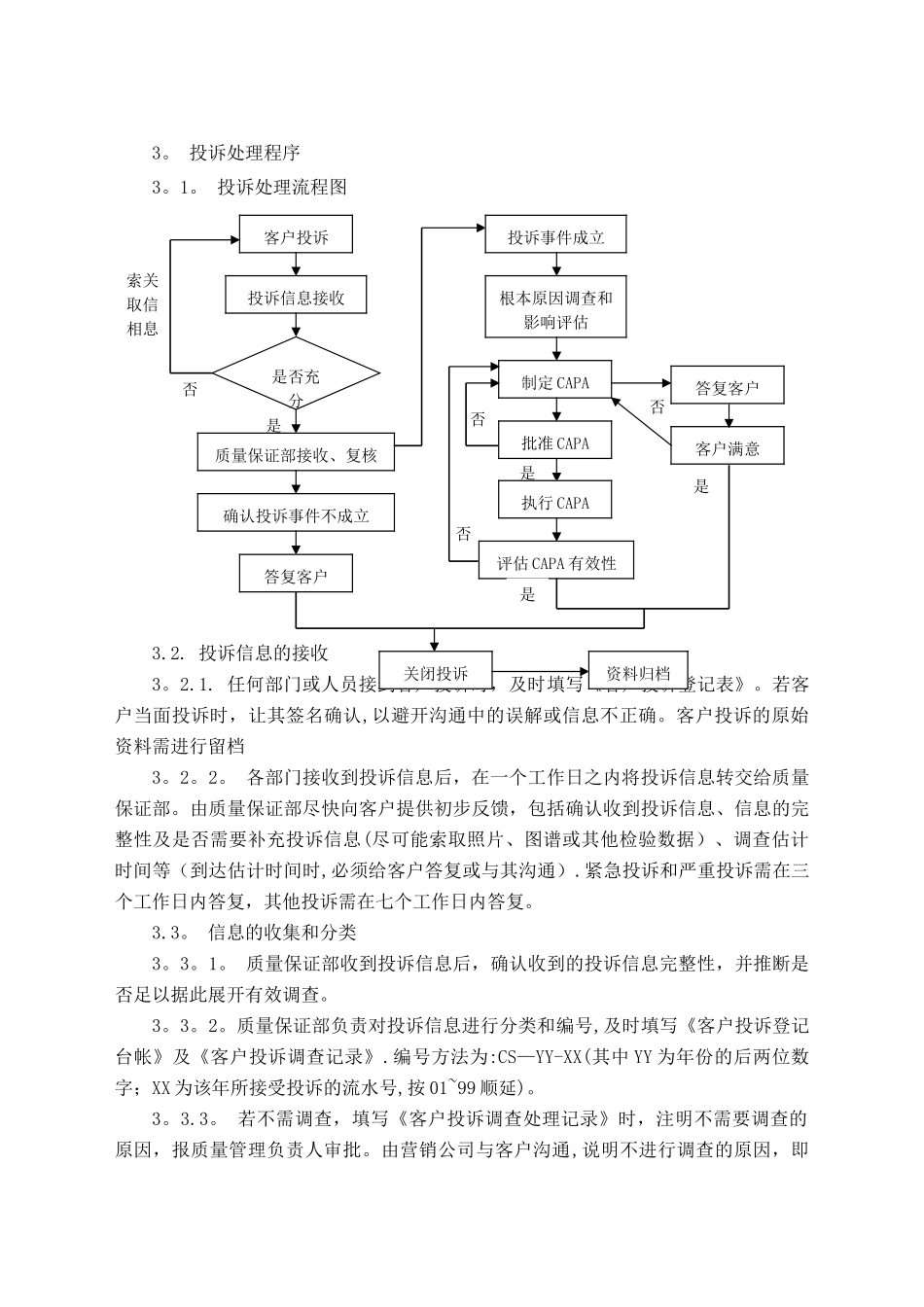 客户投诉处理管理规程_第2页