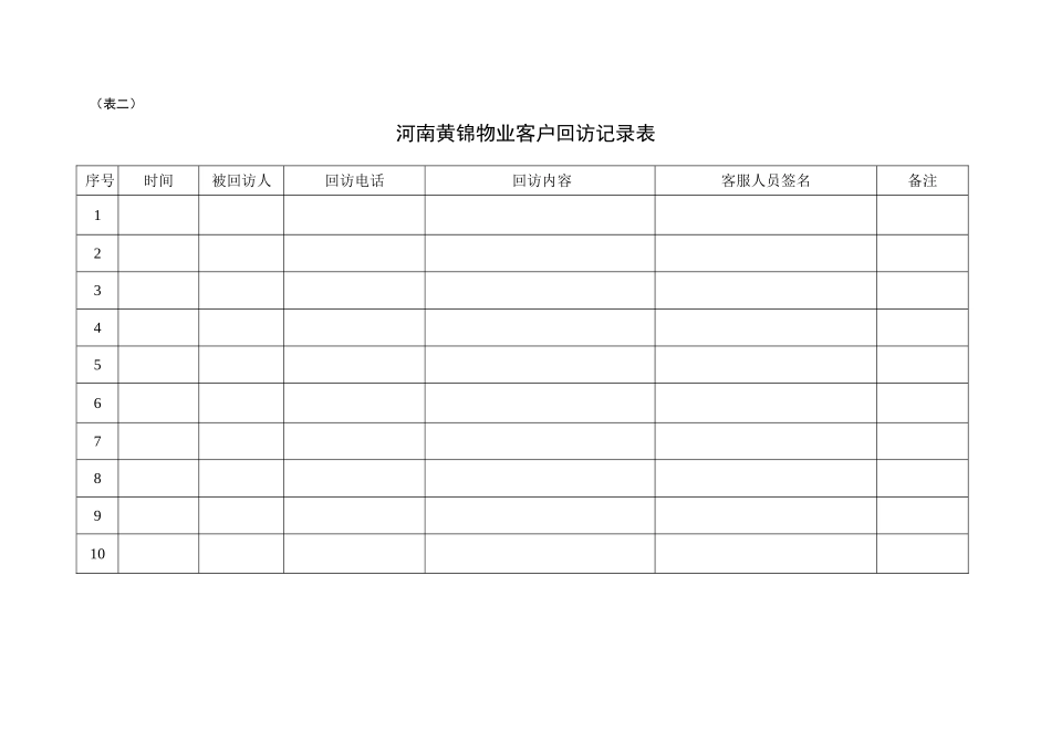 客户投诉登记表_第2页