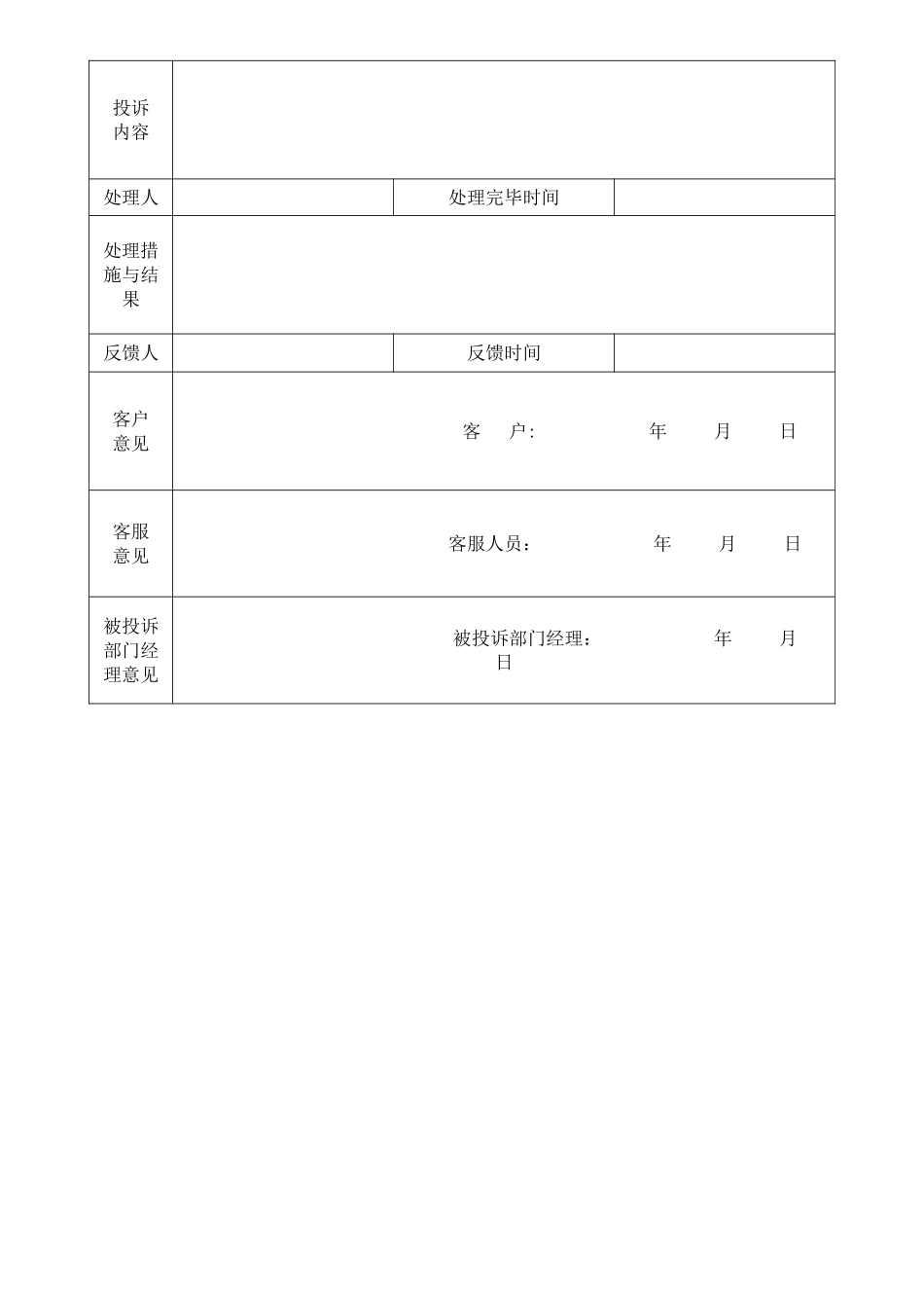 客户投诉问题处理方法及处理流程_第3页