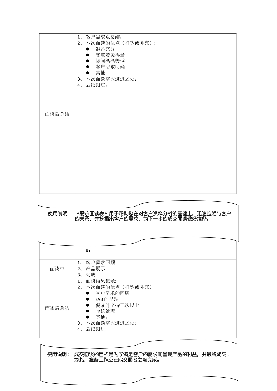 客户经理每日标准化工作流程_第3页