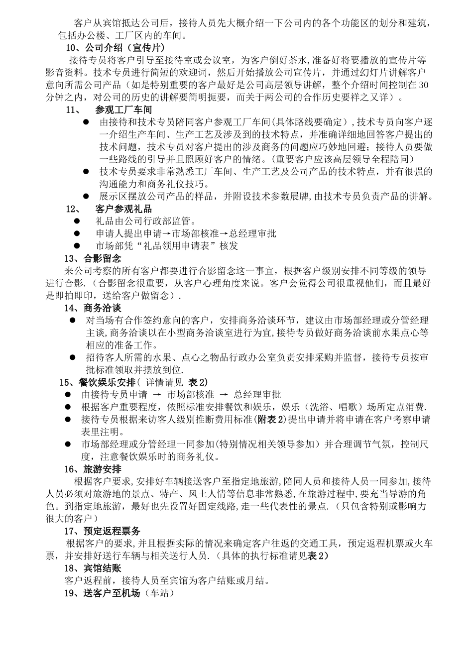 客户考察参观及接待流程_第3页