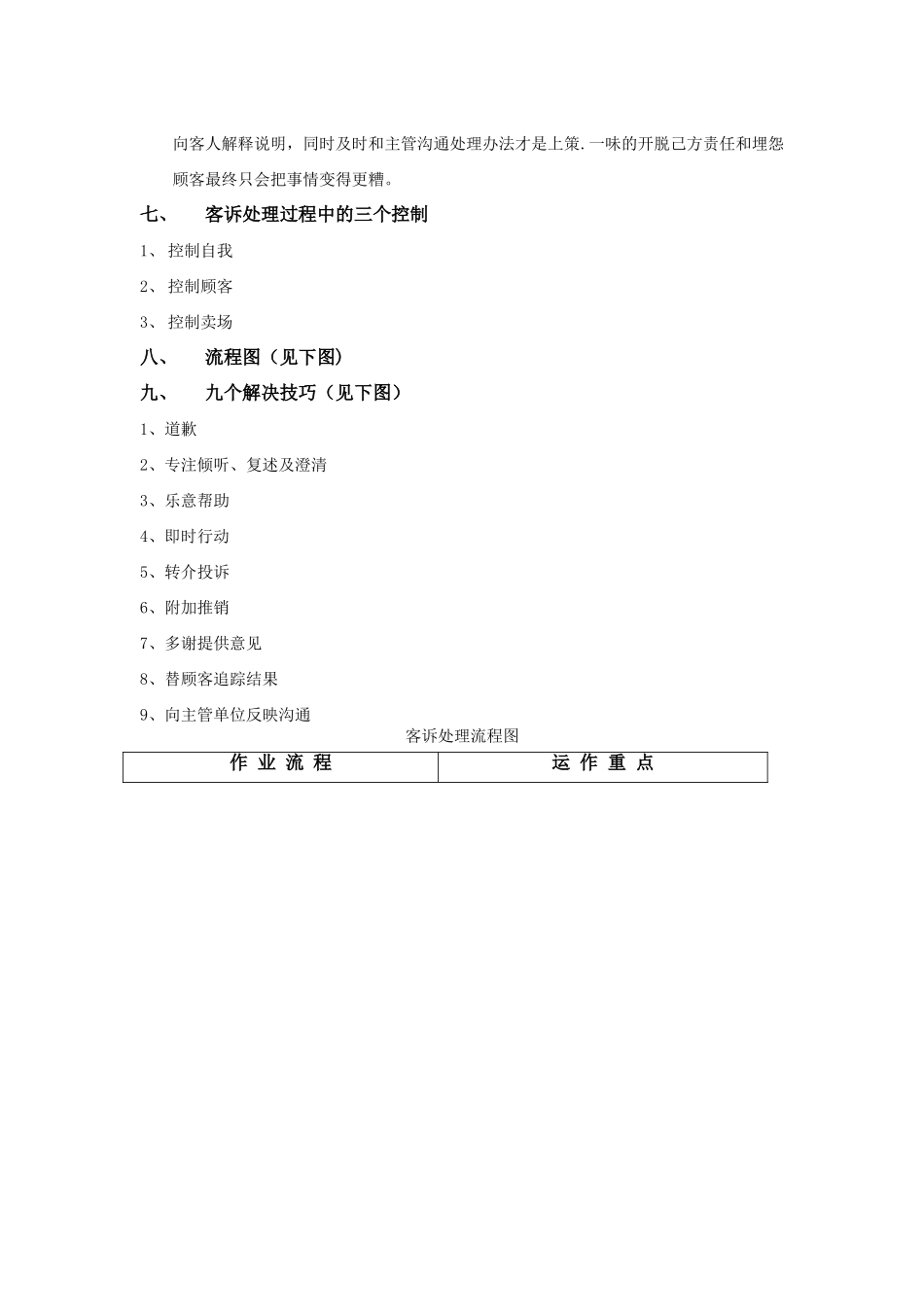 客诉处理技巧及客诉处理流程图_第2页