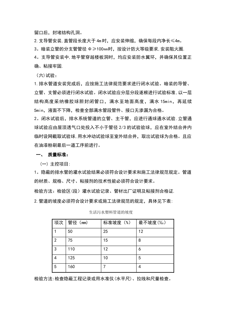 室内UPVC塑料排水管施工方案及要点_第3页