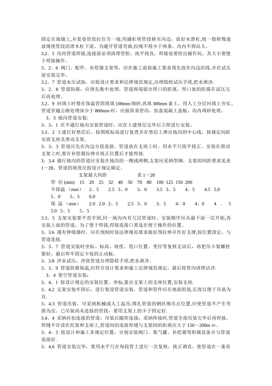 室外热力管网施工方案_第2页