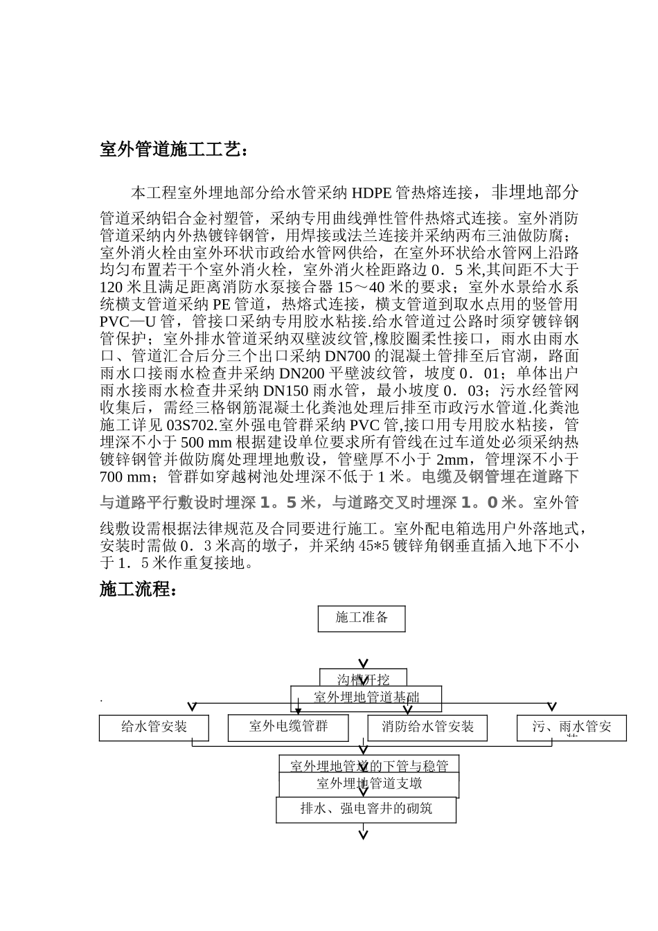室外管网施工方案34503_第2页