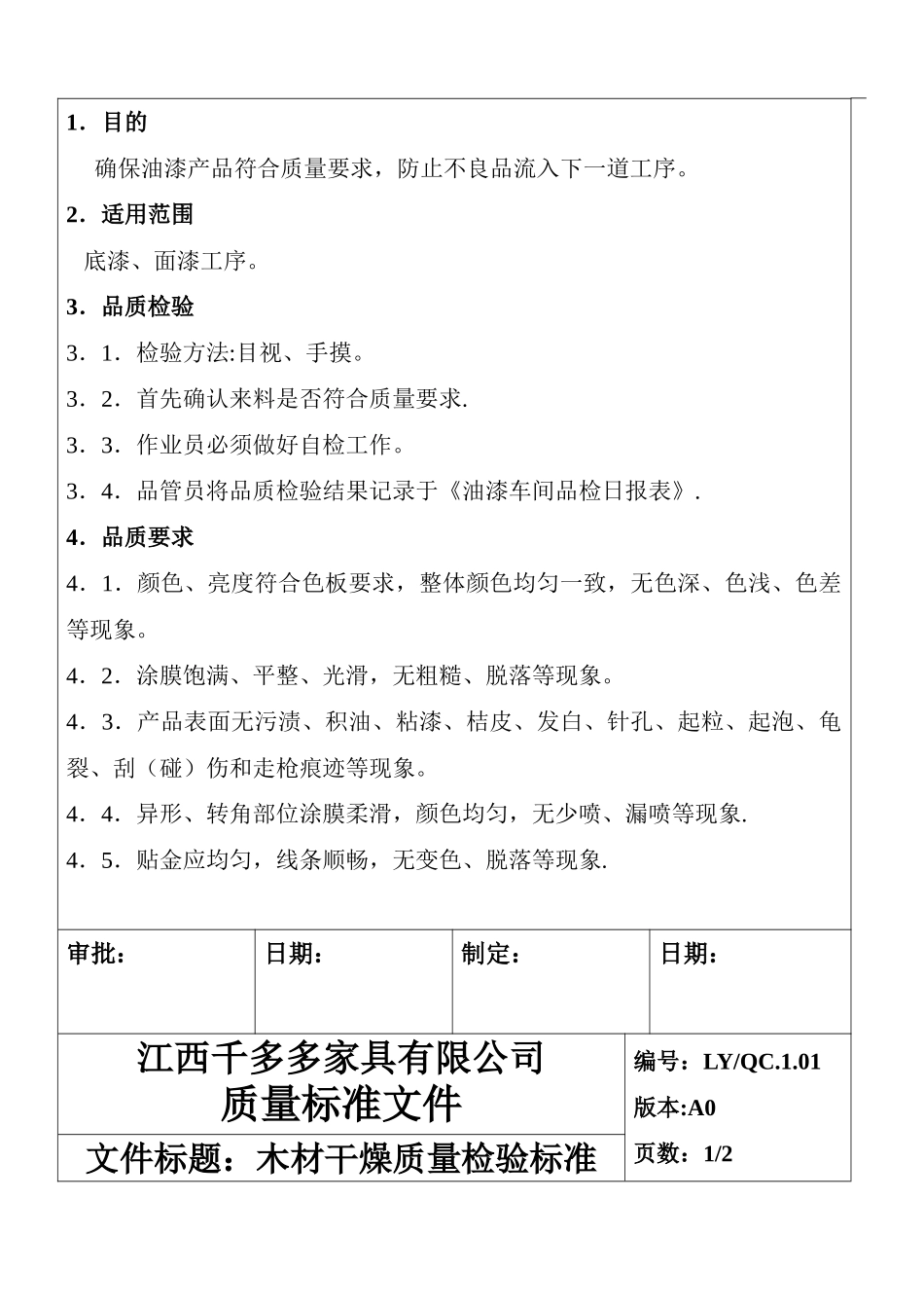 家具质量检验标准_第3页