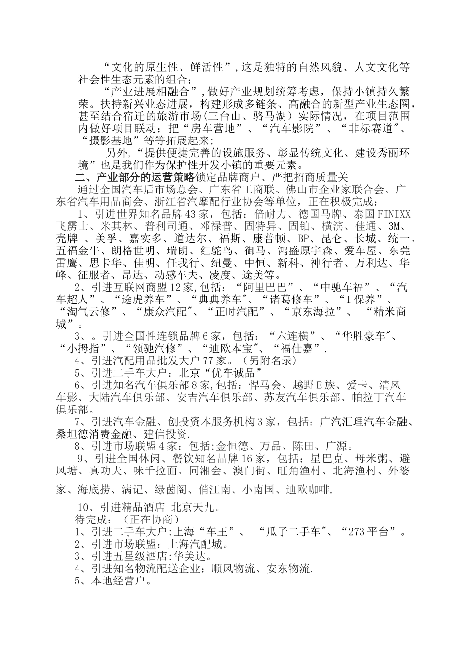 宿迁“汽车旅游文化小镇”运营方案_第2页