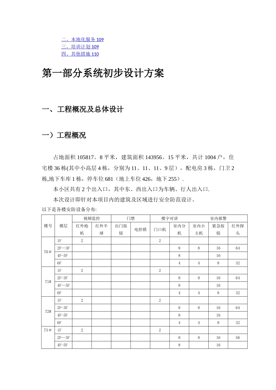 小区安防系统技术方案_第2页
