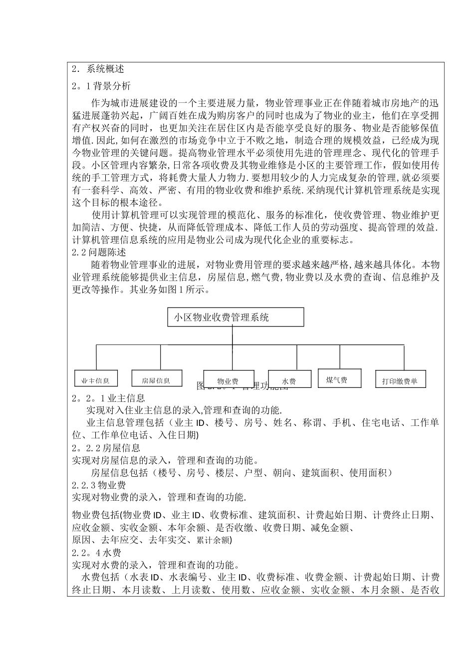 小区物业管理收费系统_第2页