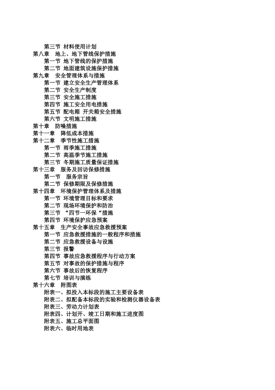 小区风貌改造工程投标施工组织设计_第2页