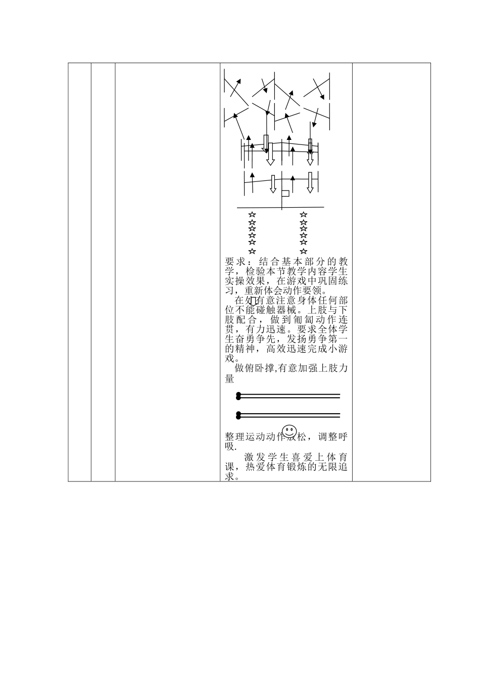 小学五年级体育公开课教案_第3页