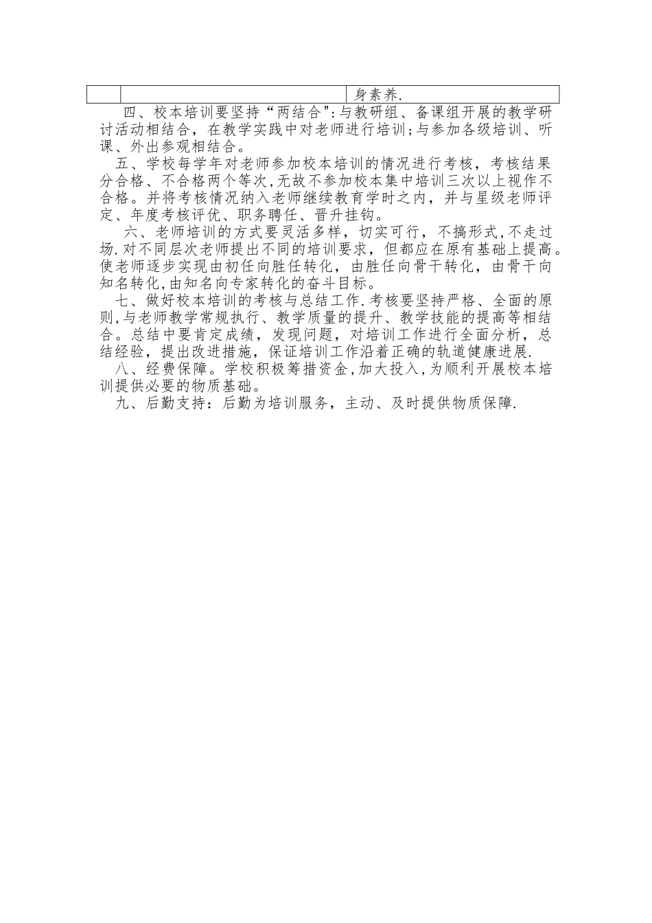 小学校本培训制度_第2页