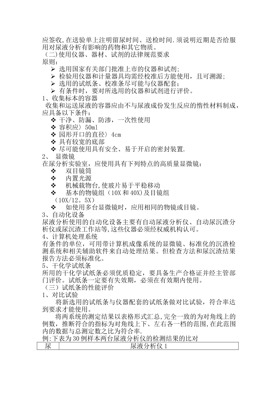 尿液分析和临床显微镜检查的质量控制流程_第2页