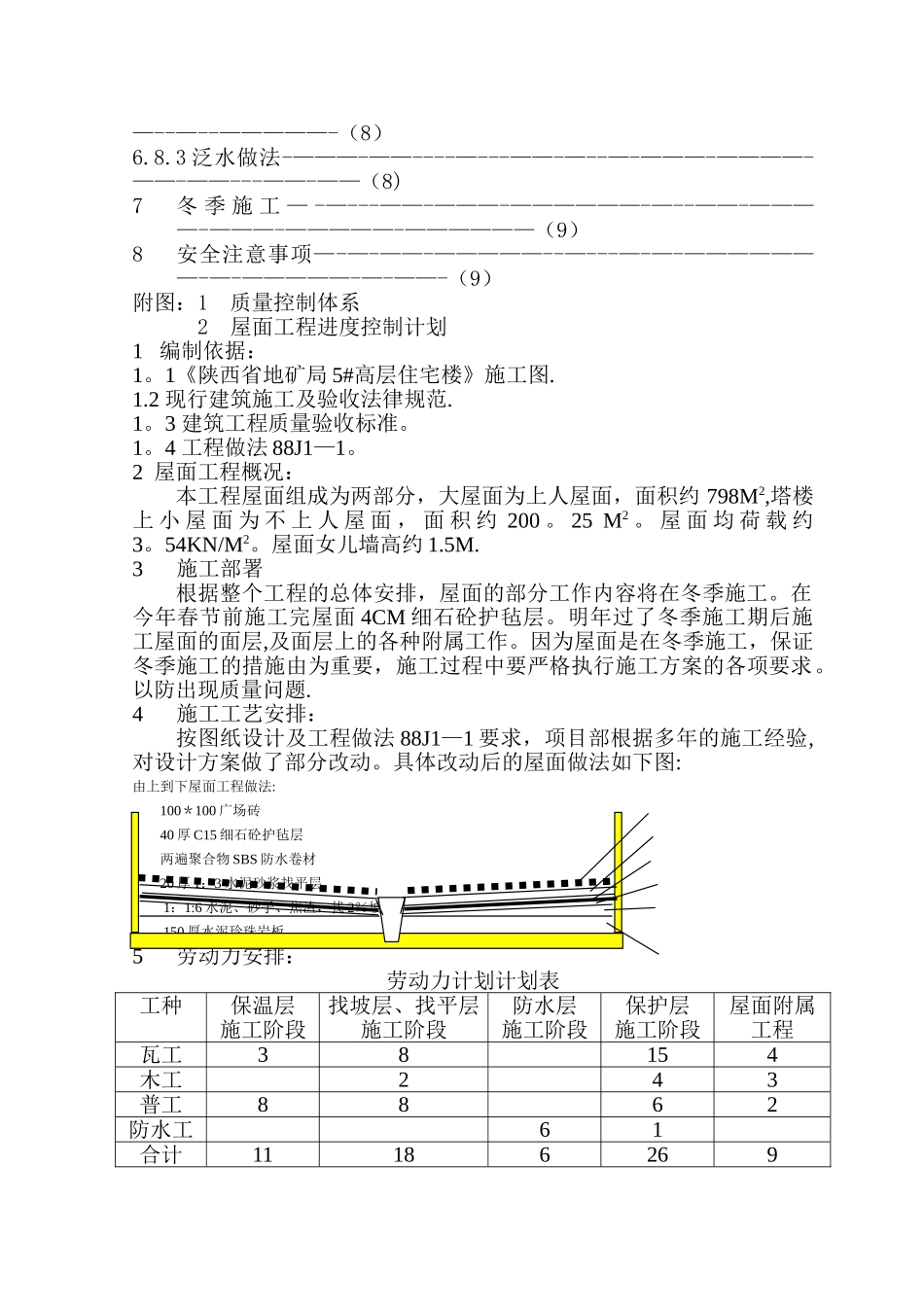 屋面工程施工方案02455_第2页