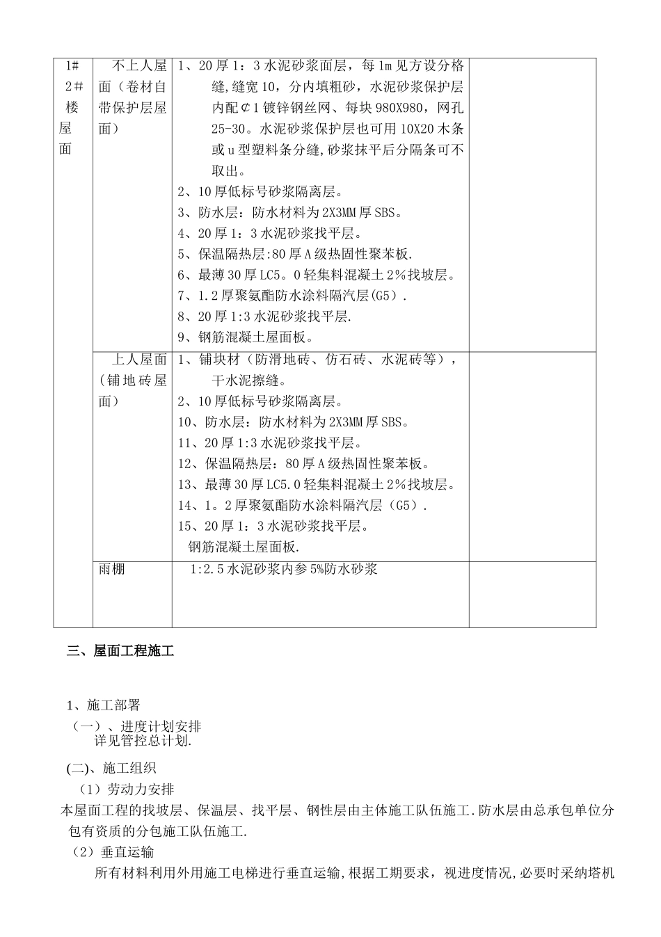 屋面工程施工方案51052_第3页
