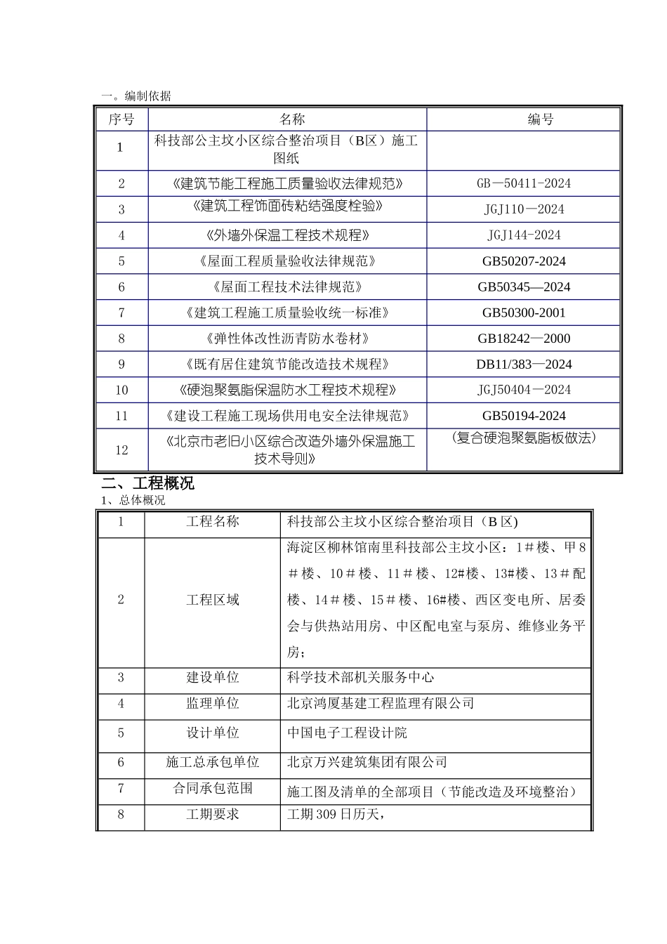 屋面施工方案(老旧小区改造项目)_第1页